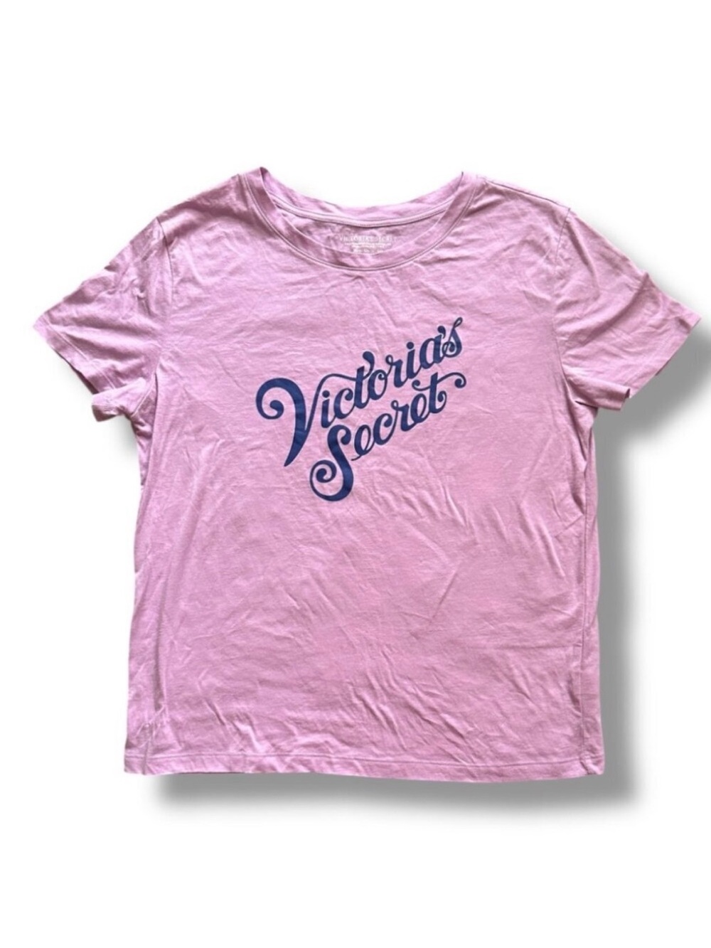 Victoria's Secret Pink Graphic Tee Short Sleeve T-Shirt Women's Size XS Comfy